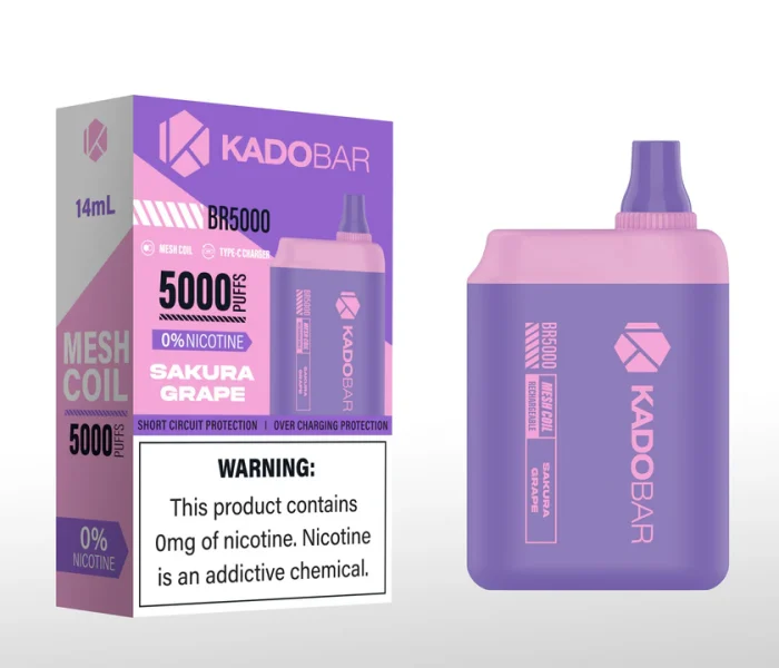 0% Nicotine KadoBar 5000